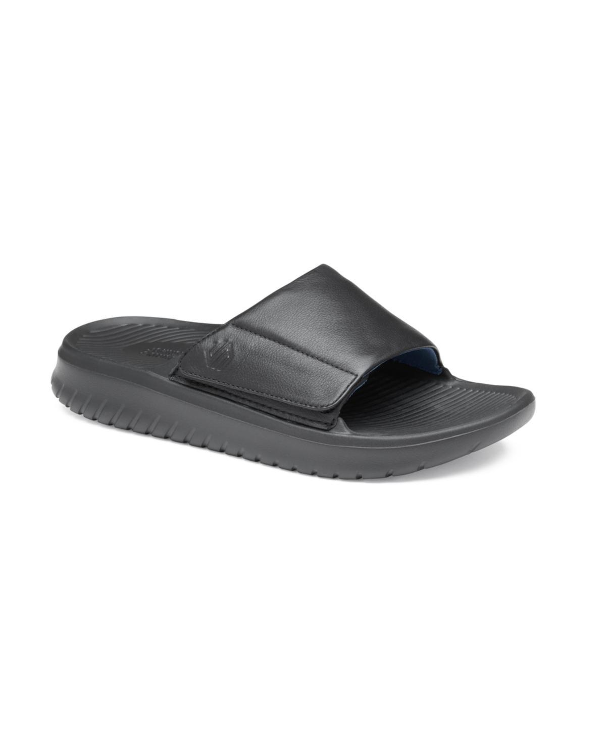 Johnston  Murphy Mens Oasis Leather Slides Product Image