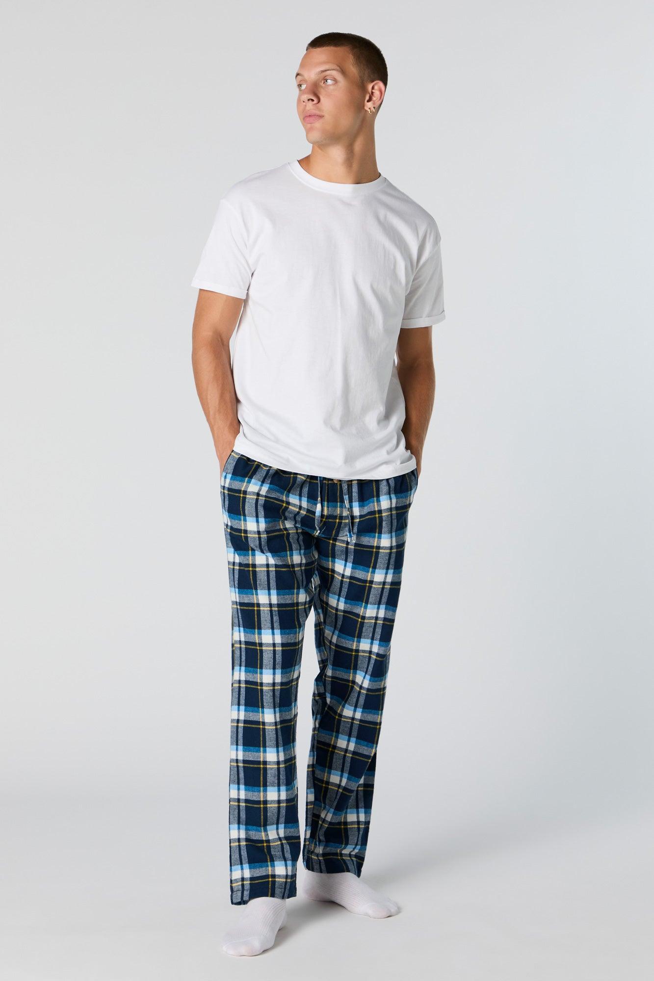 Plaid Pajama Pant Male Product Image