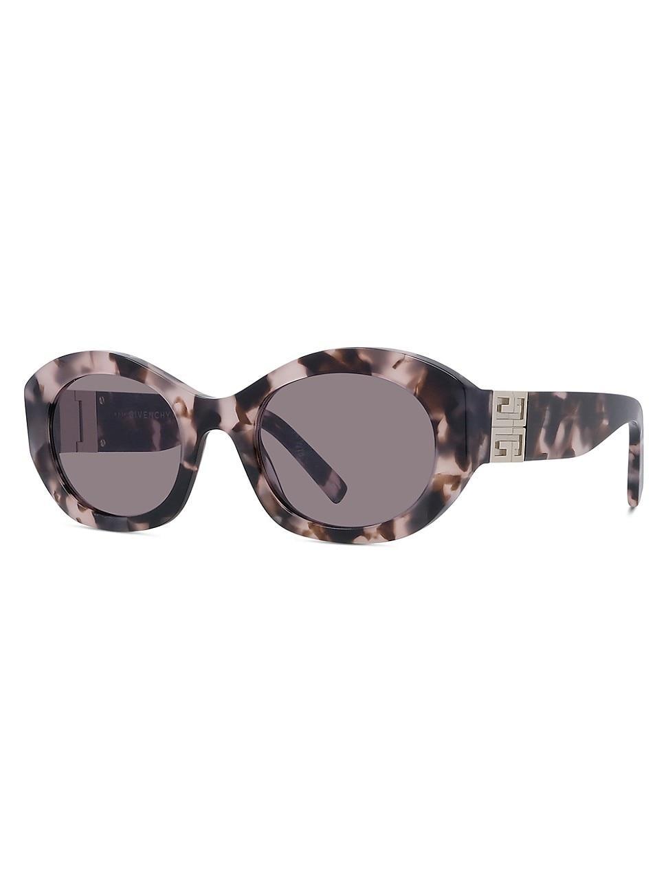 Womens 4G 52MM Oval Sunglasses Product Image