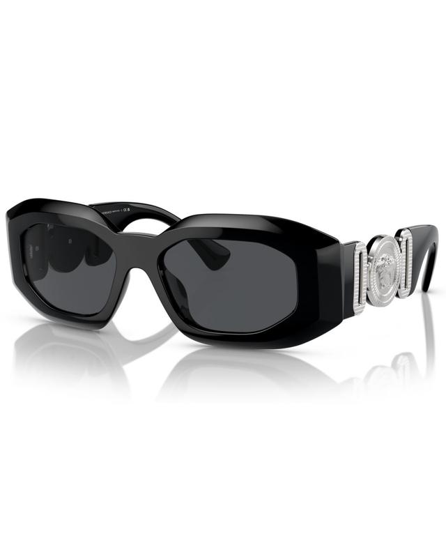 Versace Unisex Ve4425u Maxi Biggie Rectangle Sunglasses Product Image