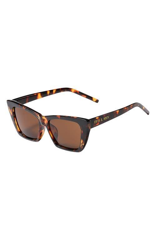 Fifth & Ninth Ainsley 68mm Cat Eye Sunglasses Product Image
