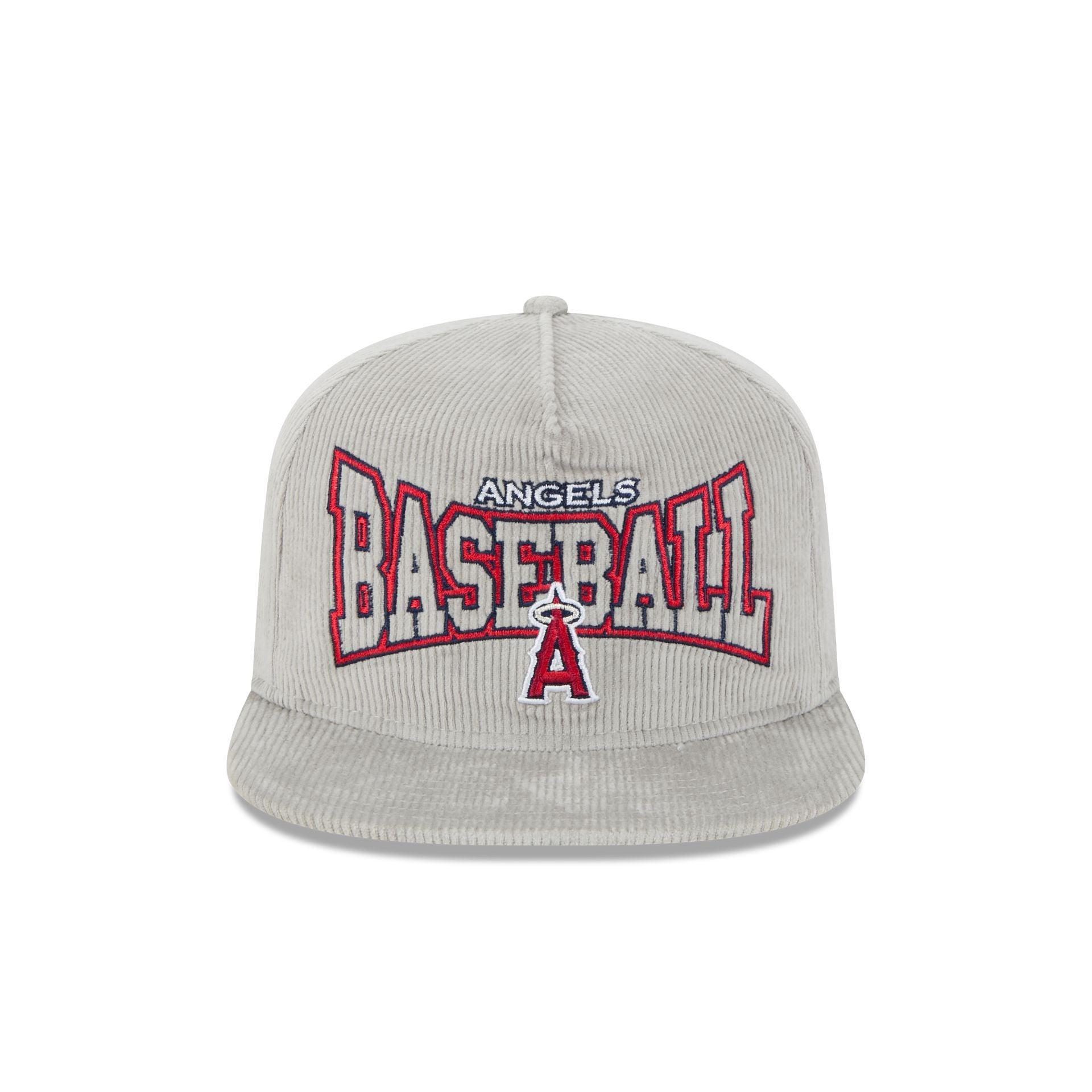 Los Angeles Angels Gray Cord Golfer Hat Male Product Image