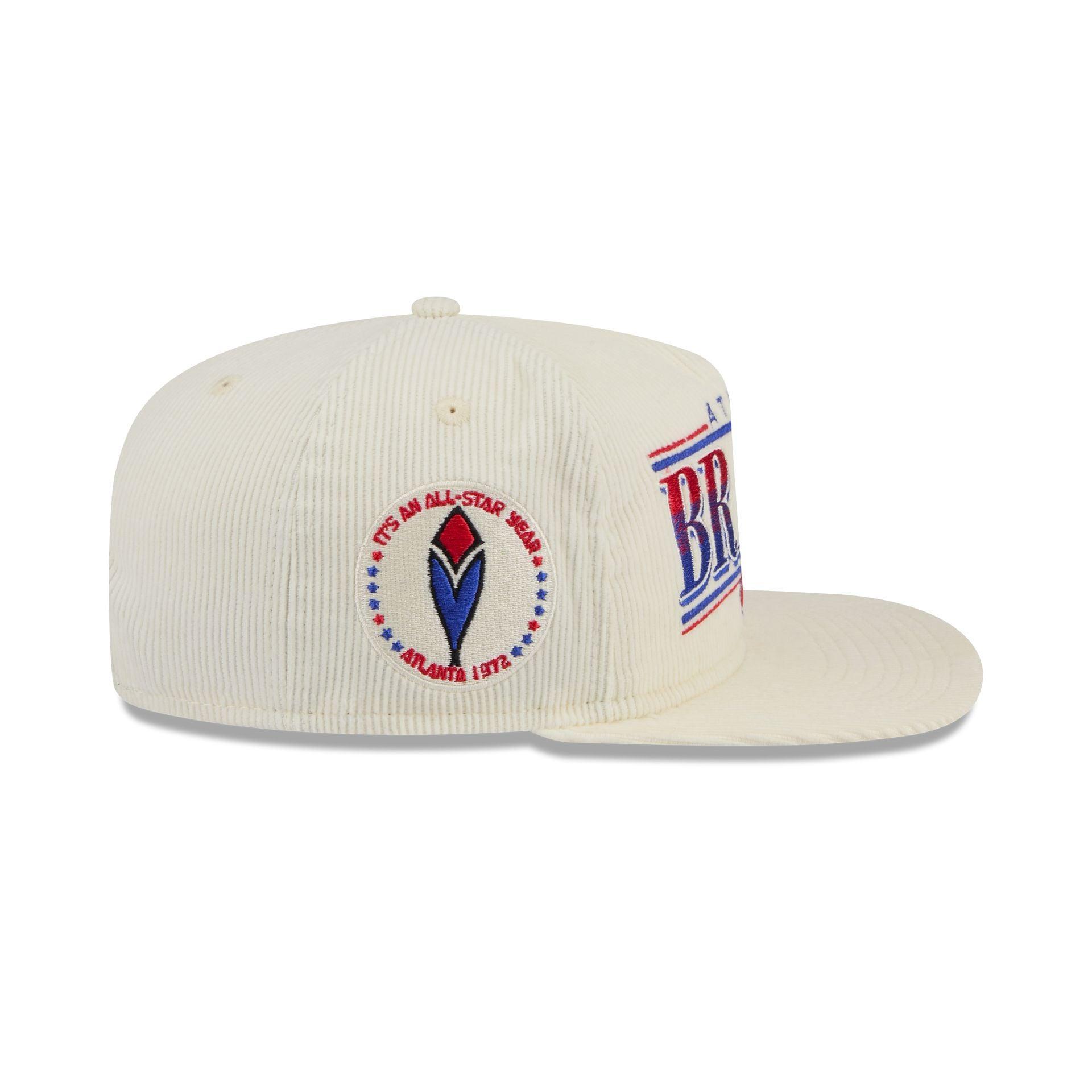 Atlanta Braves Throwback Corduroy Alt Golfer Hat Male Product Image