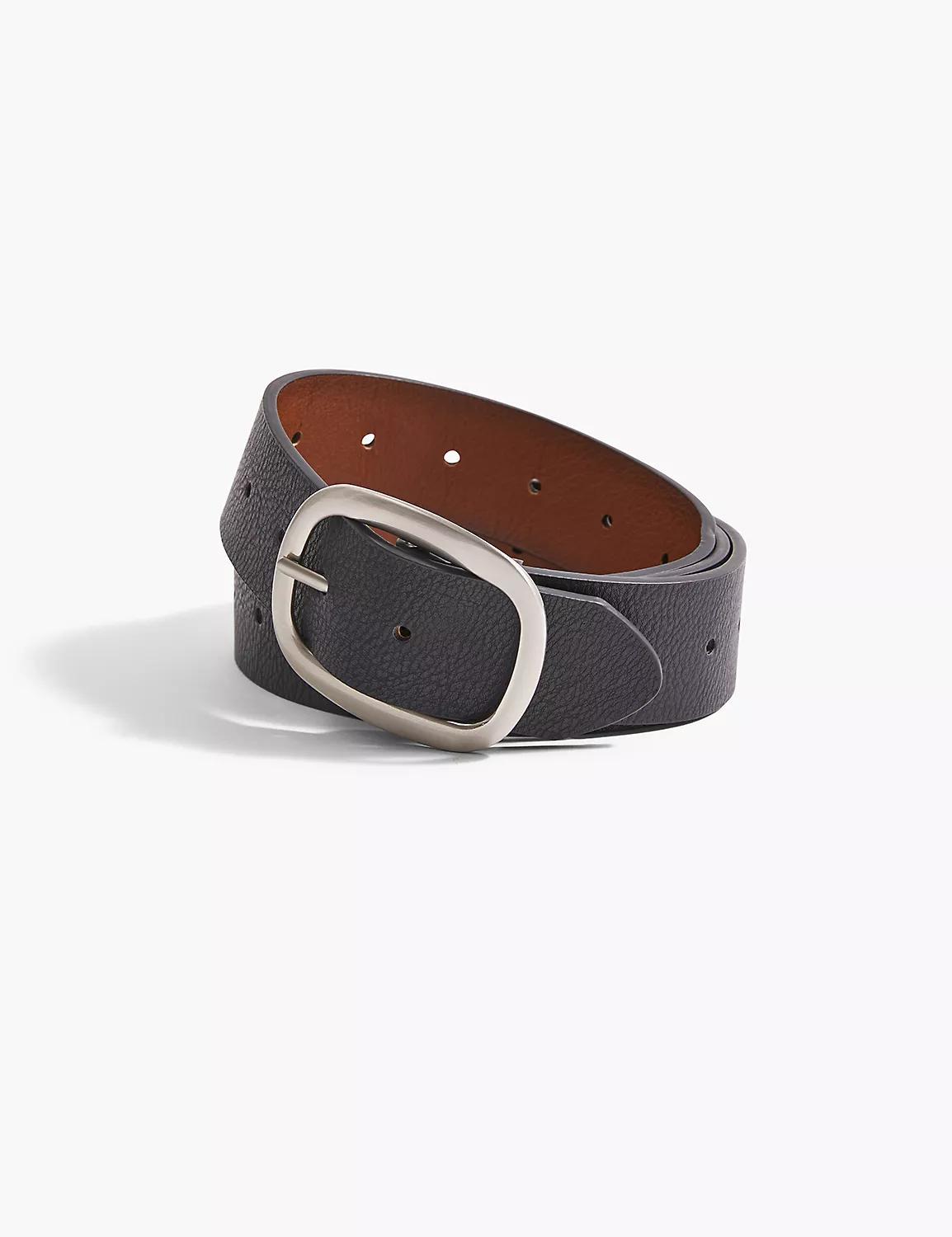 Reversible Rounded Buckle Belt Product Image