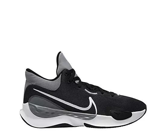 Nike Mens Renew Elevate 3 Basketball Sneakers from Finish Line - Black, White Product Image