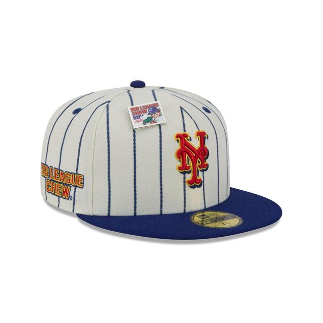 Big League Chew X New York Mets Pinstripe 59FIFTY Fitted Hat Male Product Image