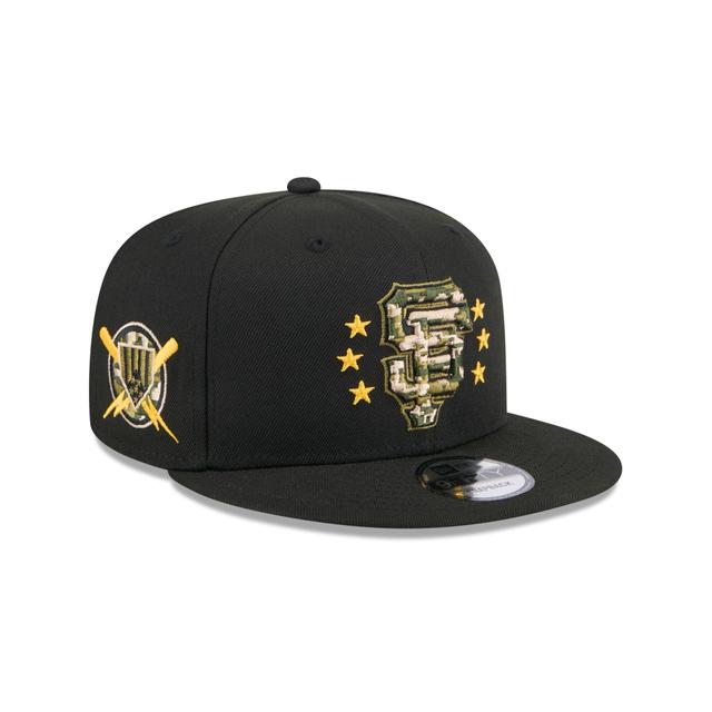 San Francisco Giants Armed Forces Day 2024 9FIFTY Snapback Hat Male Product Image