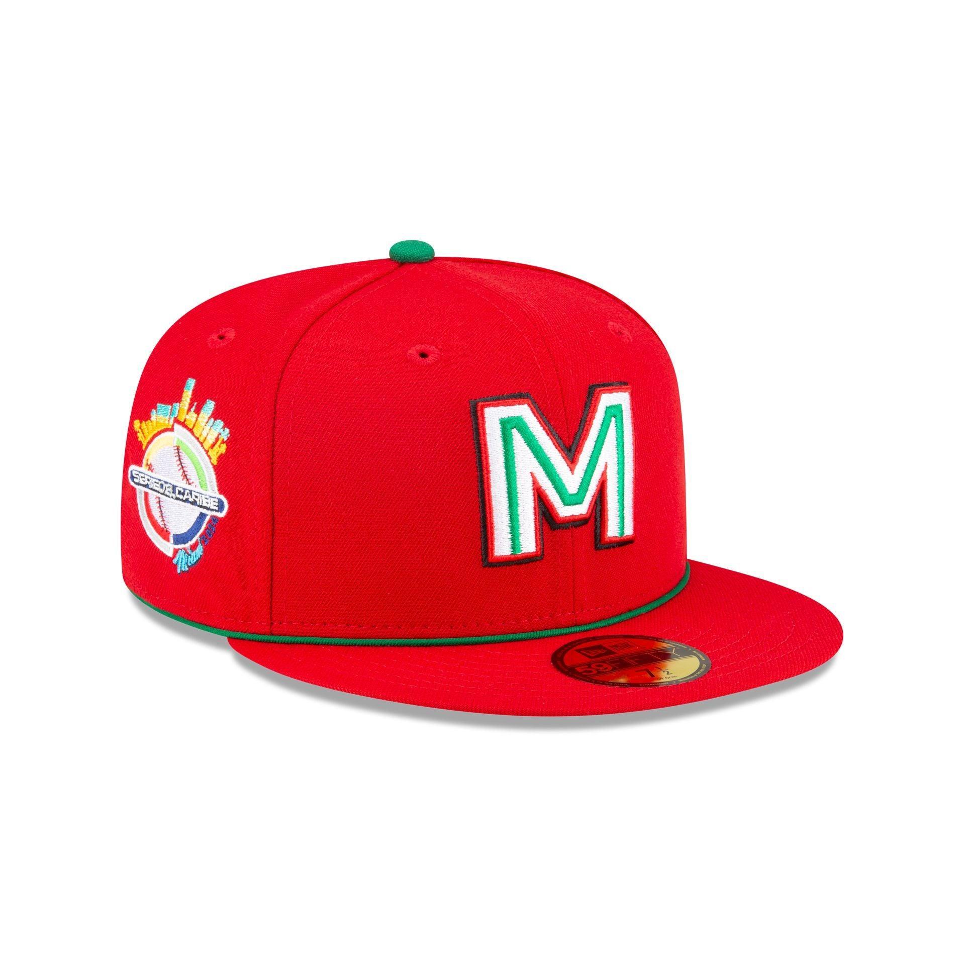 Mexico Baseball 2024 Caribbean Series Red 59FIFTY Fitted Hat Male Product Image