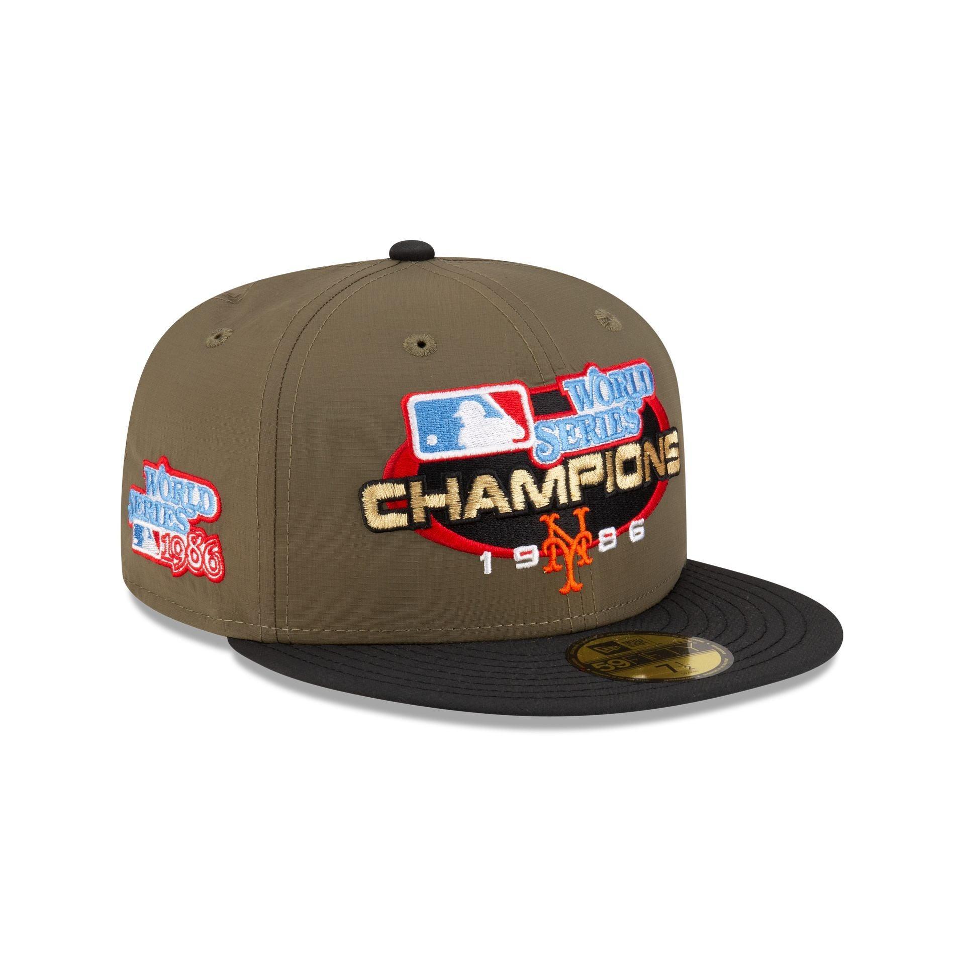 Just Caps World Series New York Mets 59FIFTY Fitted Hat Male Product Image