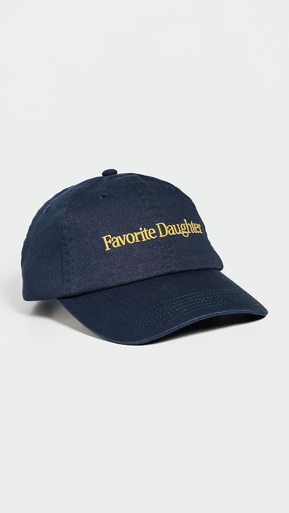 Favorite Daughter Classic Logo Baseball Hat | Shopbop Product Image