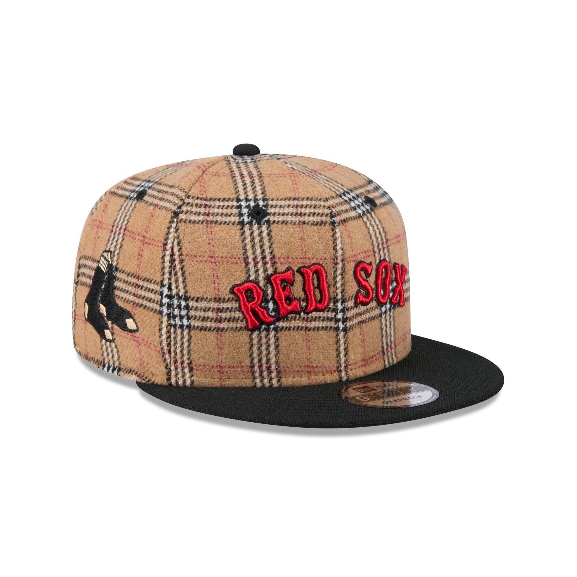 Chicago White Sox Tan Tartan 9FIFTY Snapback Hat Male Product Image