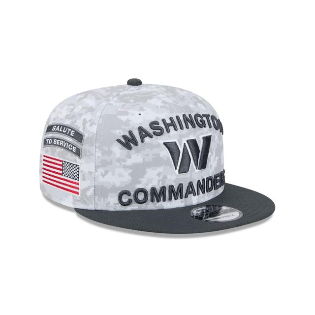 Washington Commanders 2024 Salute to Service 9FIFTY Snapback Hat Male Product Image