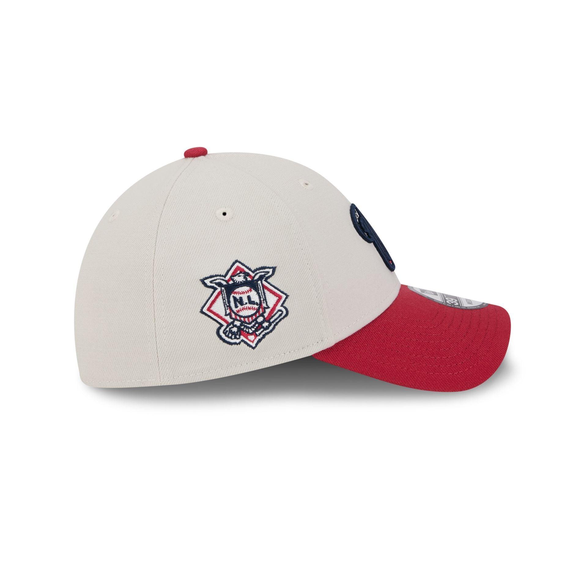 Washington Nationals Independence Day 2024 39THIRTY Stretch Fit Hat Male Product Image