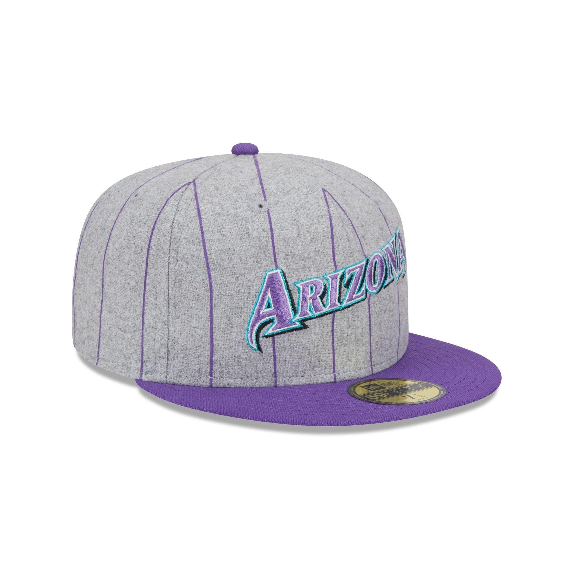 Arizona Diamondbacks Heather Pinstripe 59FIFTY Fitted Hat Male Product Image