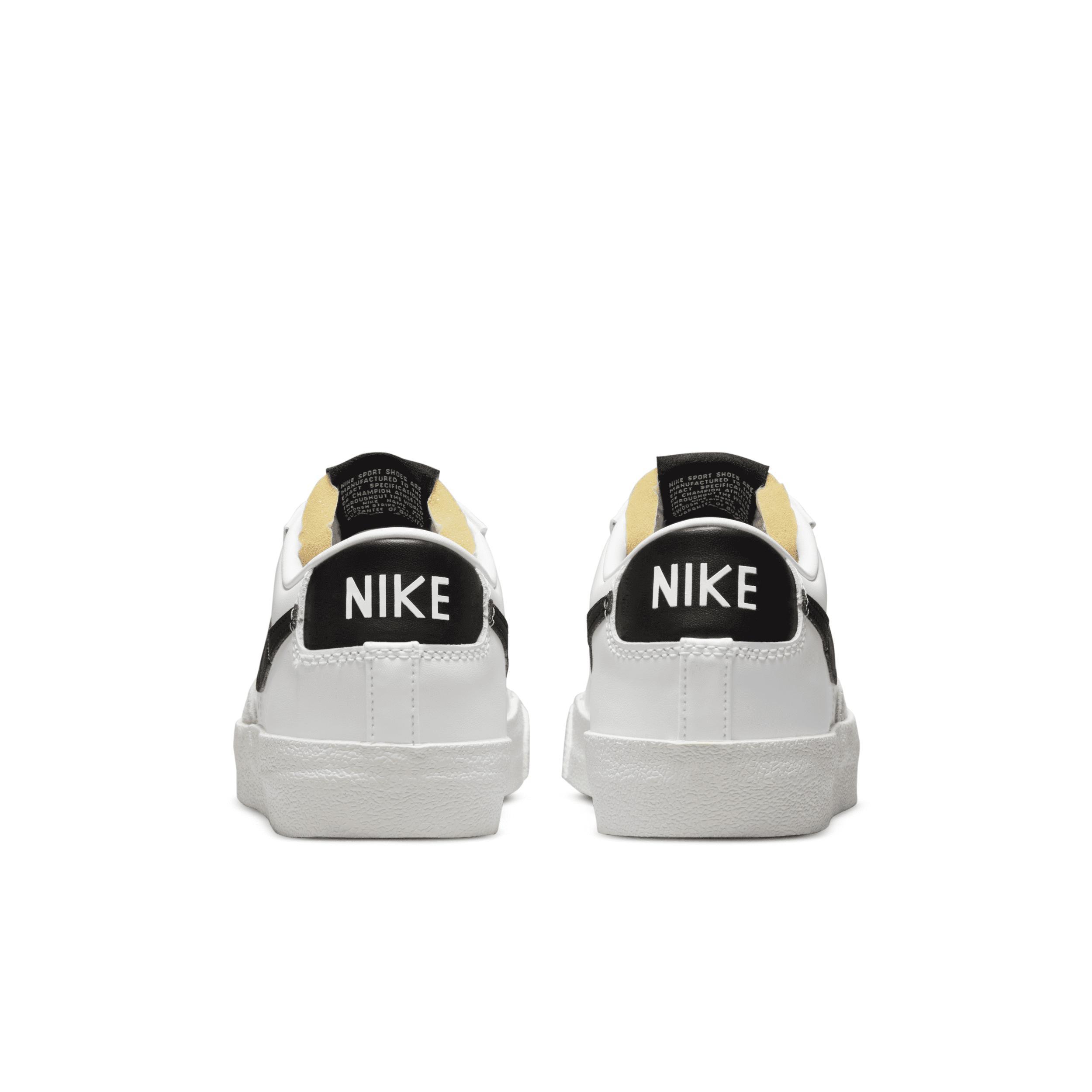 Nike Womens Blazer 77 Low - Basketball Shoes White/Black Product Image