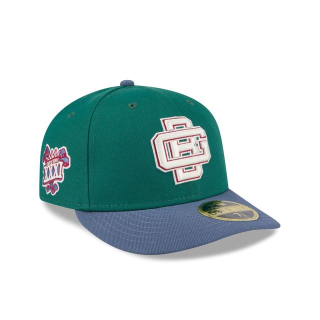 Green Bay Packers Green Gemstone Low Profile 59FIFTY Fitted Hat Male Product Image