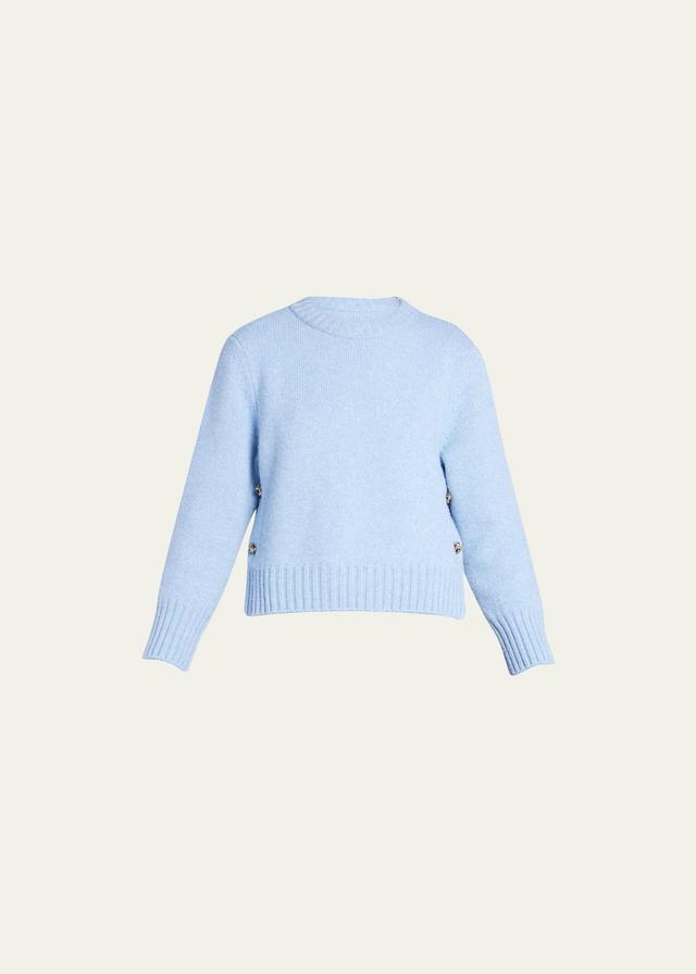 Bottega Veneta - Women's Knit Wool Sweater - Neutral - L - Moda Operandi Product Image