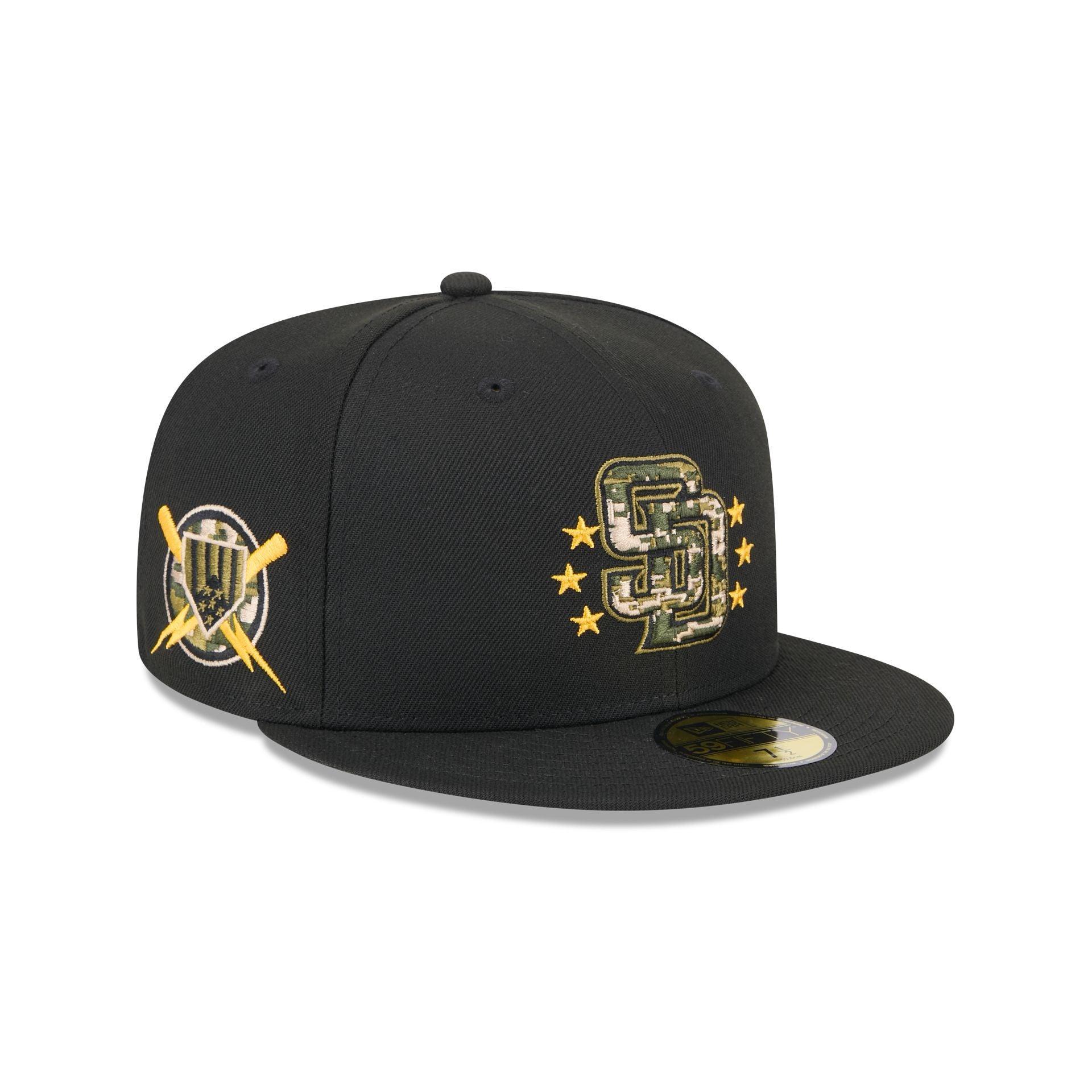 San Diego Padres Armed Forces Day 2024 59FIFTY Fitted Hat Male Product Image