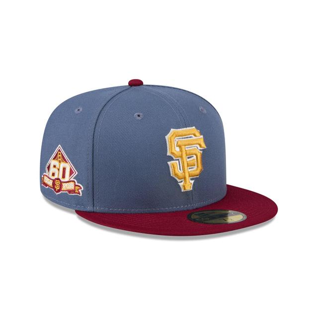 San Francisco Giants Deep Blue 59FIFTY Fitted Hat Male Product Image