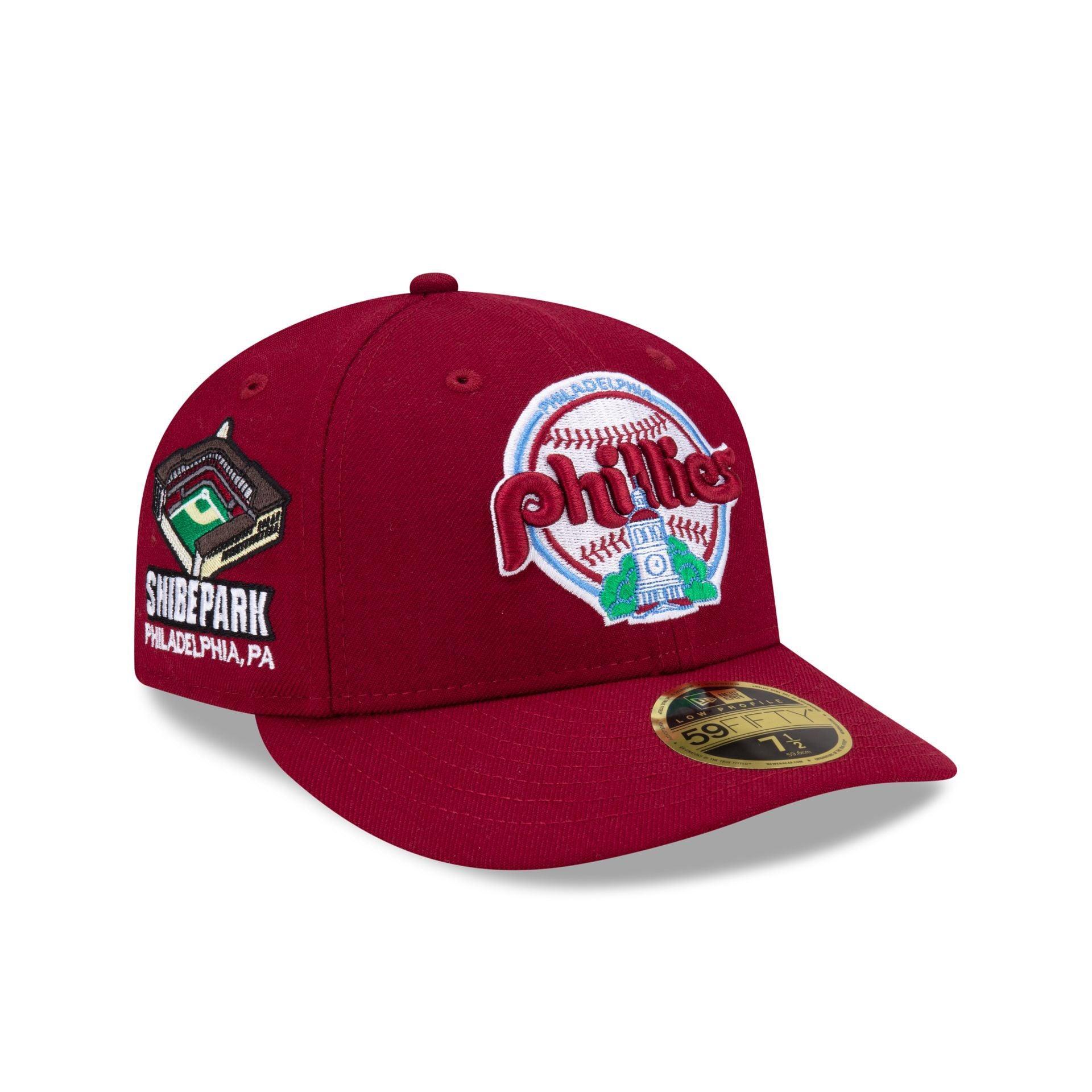 Just Caps Stadium Patch Philadelphia Phillies Low Profile 59FIFTY Fitted Hat Male Product Image