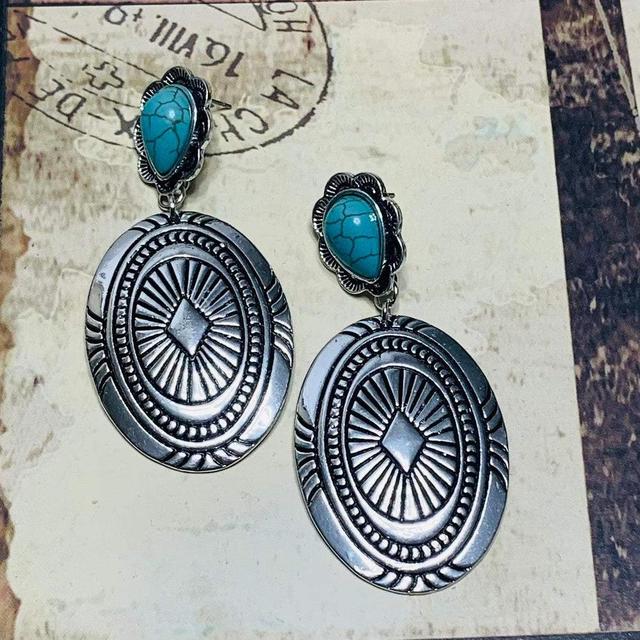 The Traveler Turquoise Earrings Product Image