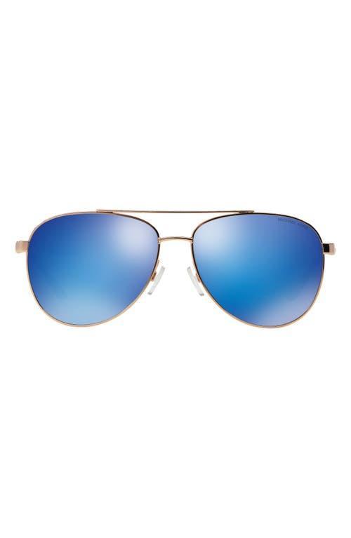 Michael Kors 59mm Aviator Sunglasses Product Image