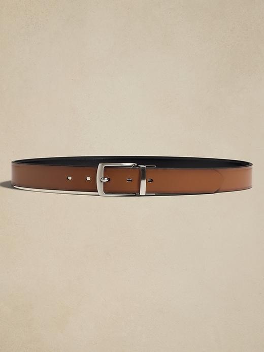 Reversible Leather Dress Belt Product Image