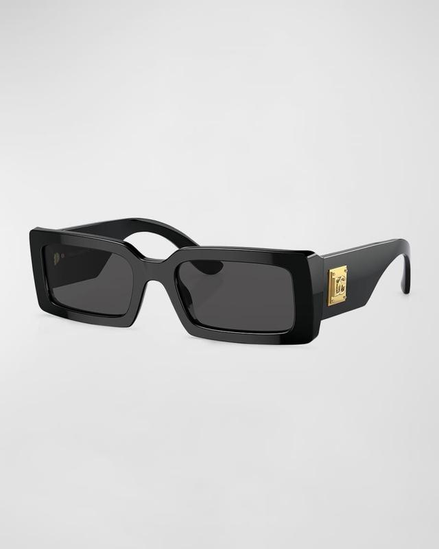 Mens Acetate Rectangle Sunglasses Product Image