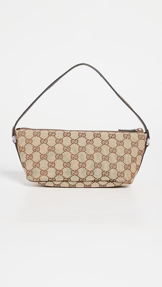 Shopbop Archive Gucci Boat Pochette, Gg Canvas | Shopbop Product Image