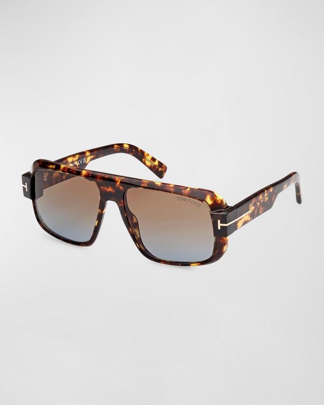 Men's Turner Acetate Rectangle Sunglasses Product Image