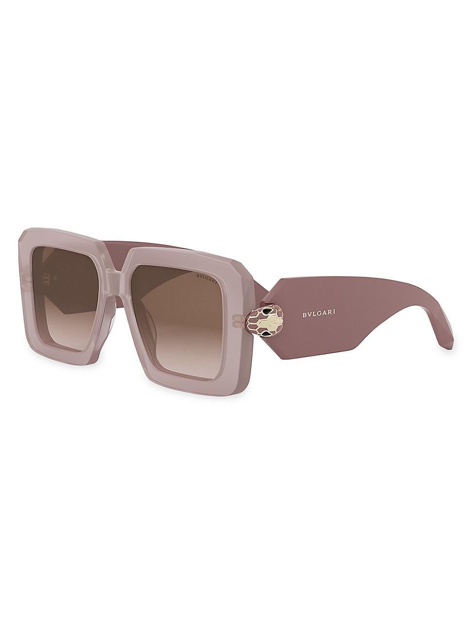 Womens Serpenti 52MM Square Sunglasses Product Image