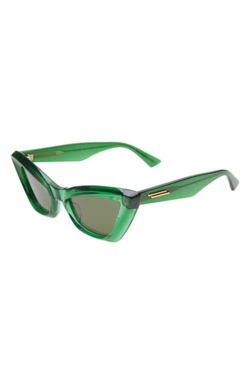 Cat-eye Sunglasses In Green Product Image