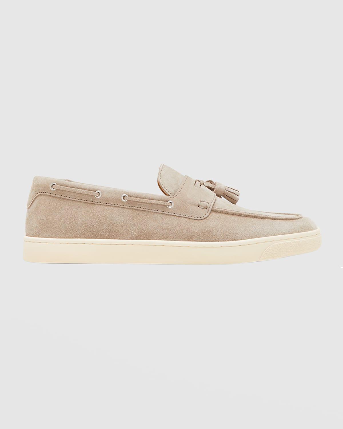 Brunello Cucinelli Suede Loafer Sneaker Product Image