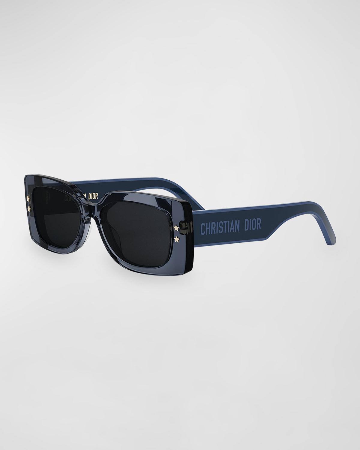 Mens Timeless Acetate Rectangle Sunglasses Product Image