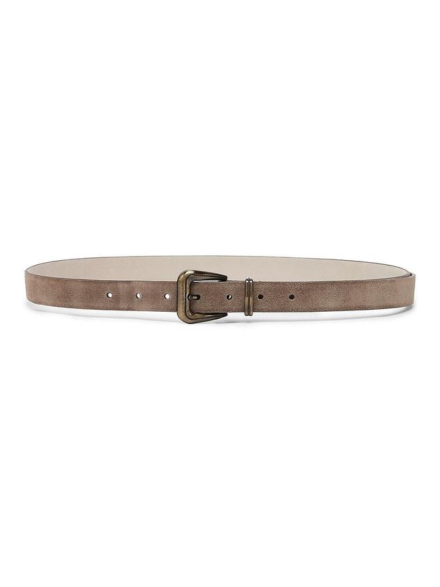 Womens Suede Calfskin Belt Product Image