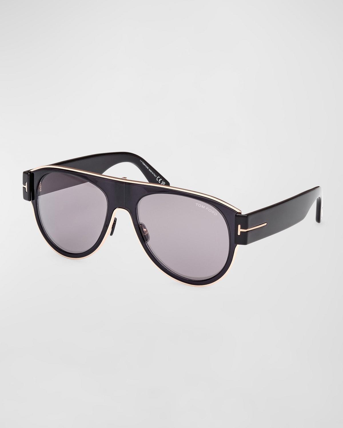 Mens Lyle 58MM Pilot Sunglasses Product Image