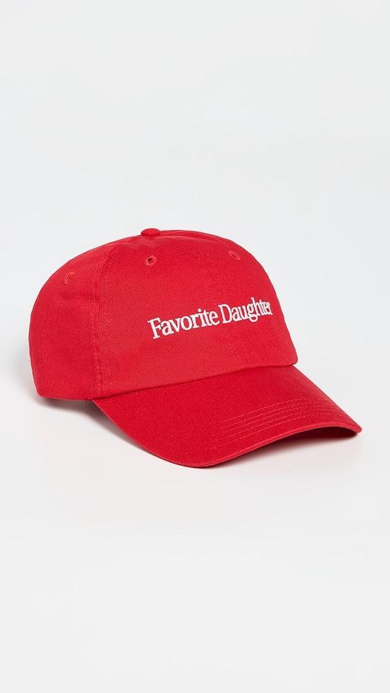 Favorite Daughter Classic Logo Baseball Hat | Shopbop Product Image