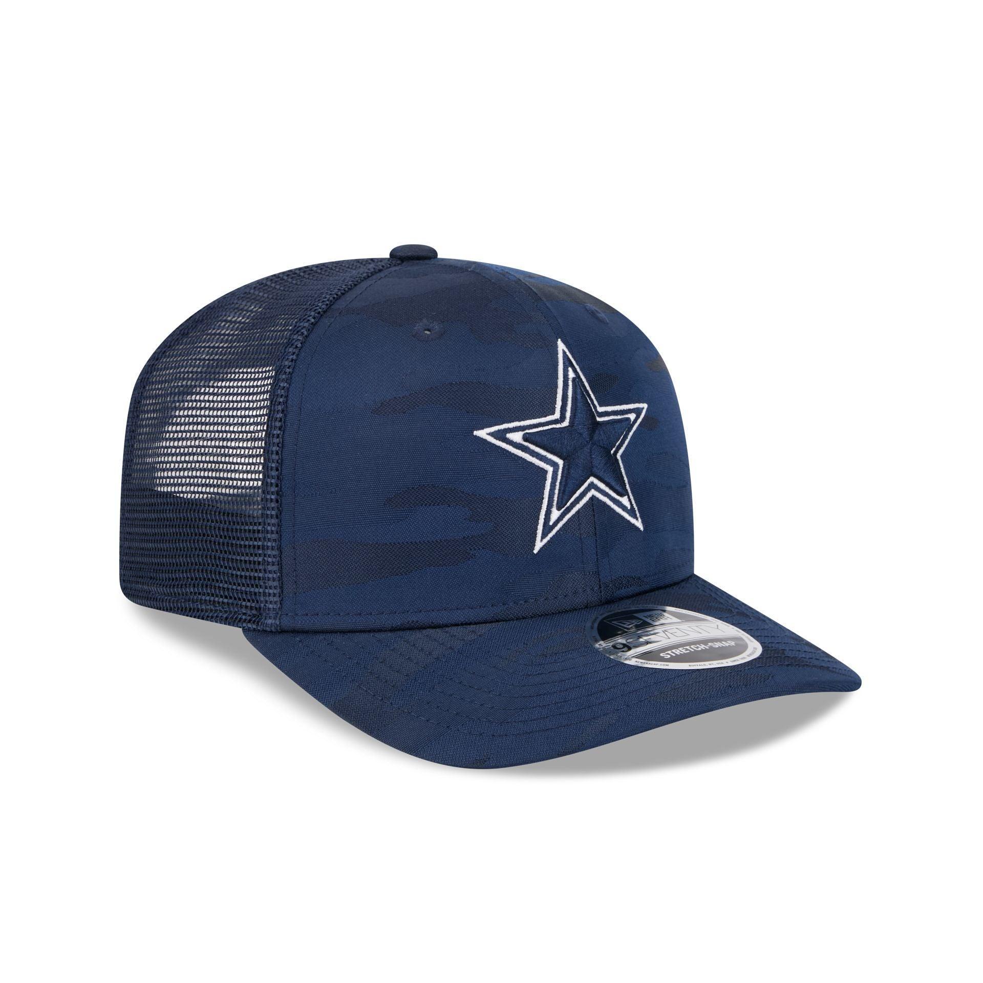 Dallas Cowboys Camo 9SEVENTY Trucker Stretch-Snap Hat Male Product Image