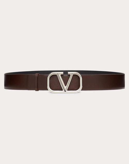 VLOGO SIGNATURE CALFSKIN BELT 40 MM Product Image