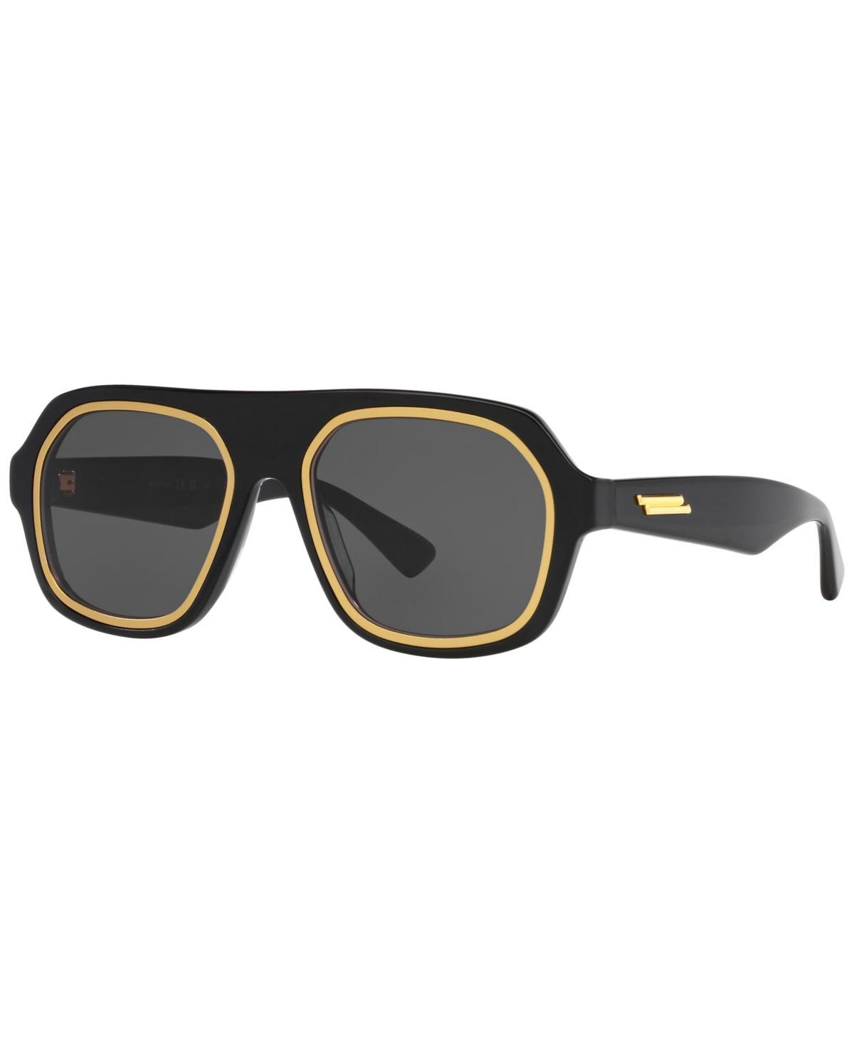 Two-Tone Acetate Aviator Sunglasses Product Image