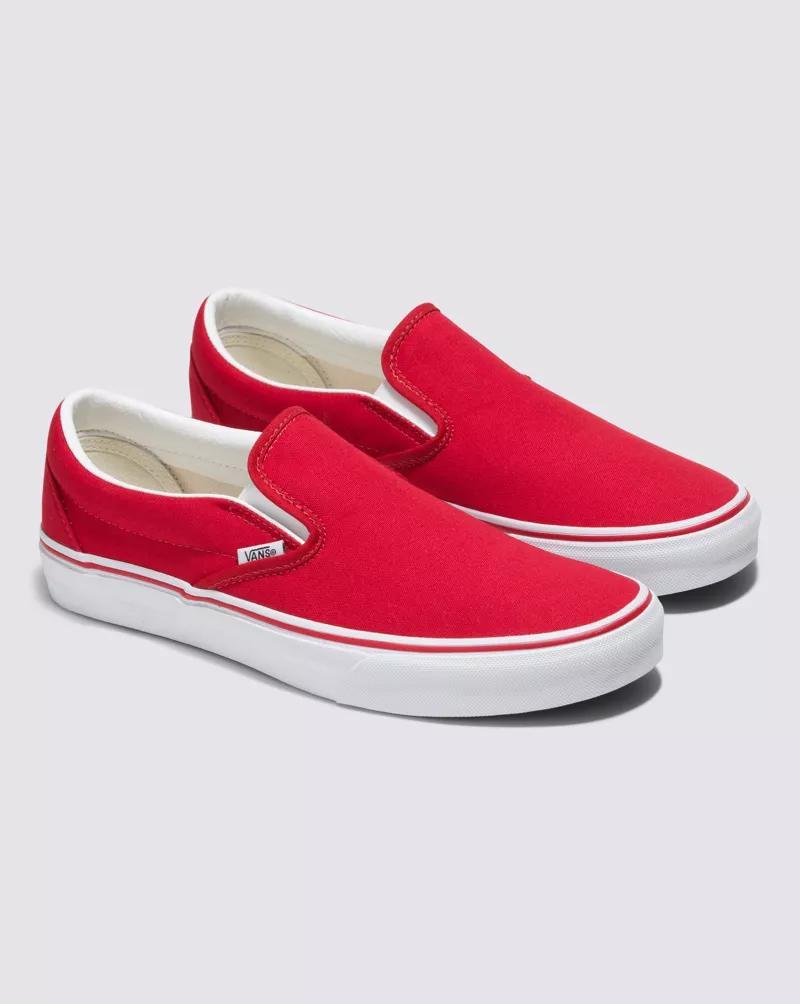 Customs Racing Red Slip-On Wide Product Image