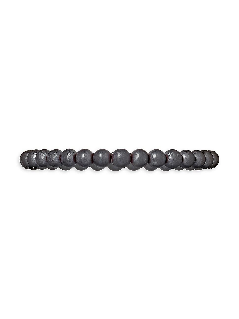 Mens Hematite Elastic Bracelet Product Image