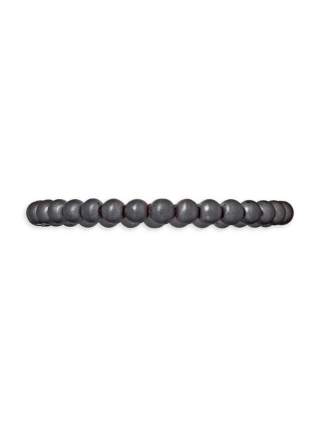 Mens Hematite Elastic Bracelet Product Image