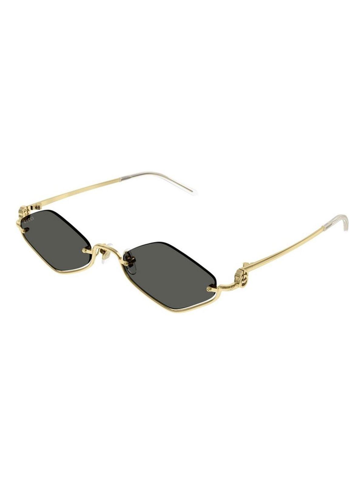 Women's  Gg1604s 001 Sunglasses In Gold Product Image