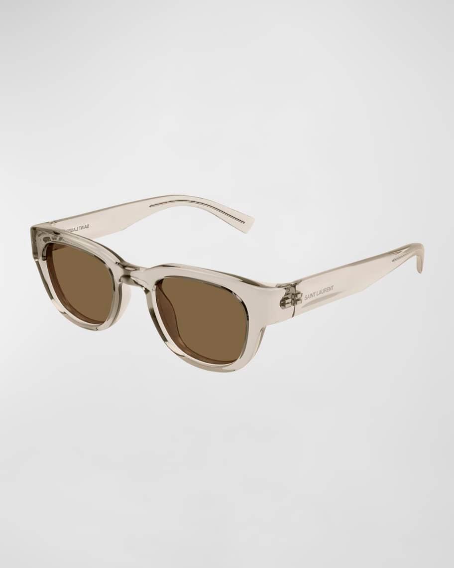 Men's Round Plastic Sunglasses  Product Image