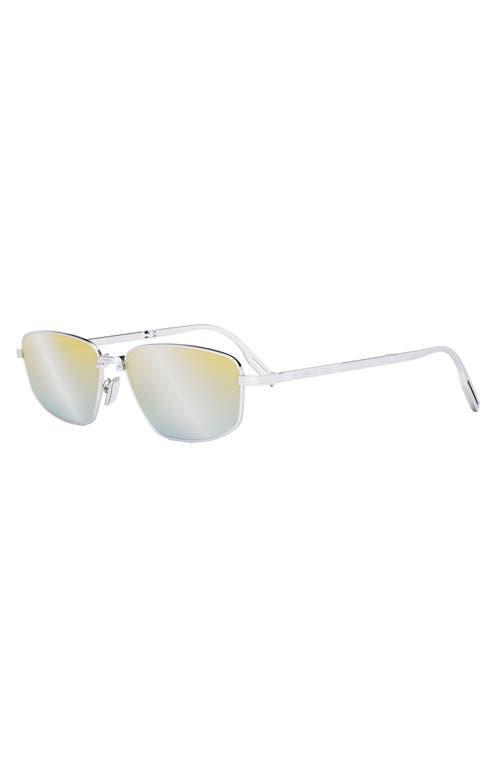 Dior90 S1U 57mm Pilot Sunglasses Product Image