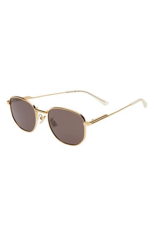 Mens 53MM Metal Aviator Sunglasses Product Image