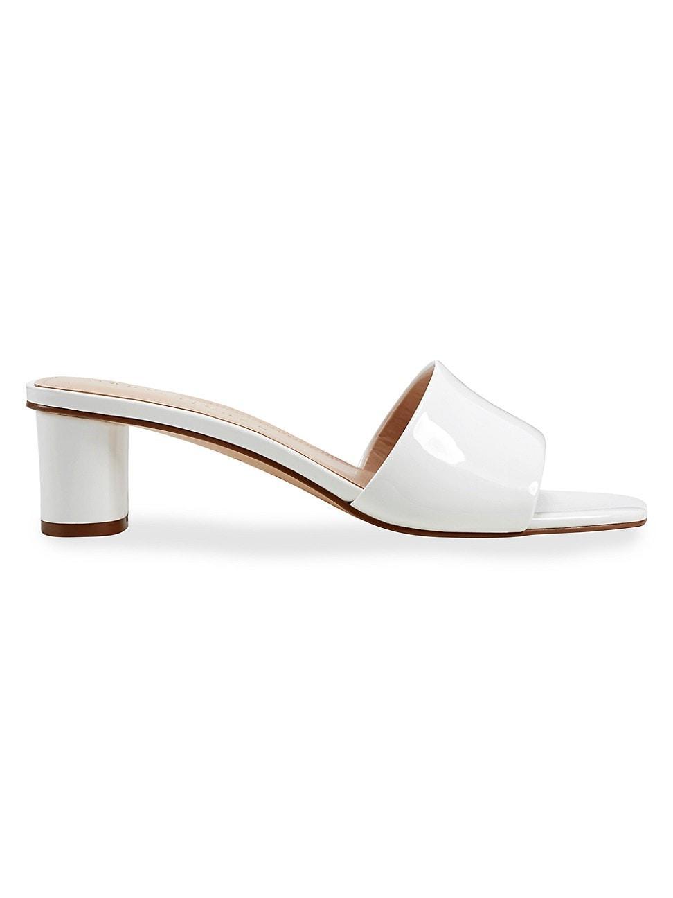 Womens 55MM Patent-Leather Sandals Product Image