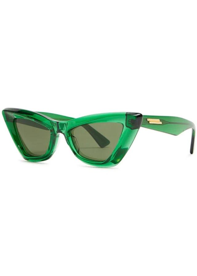 Cat-eye Sunglasses In Green Product Image