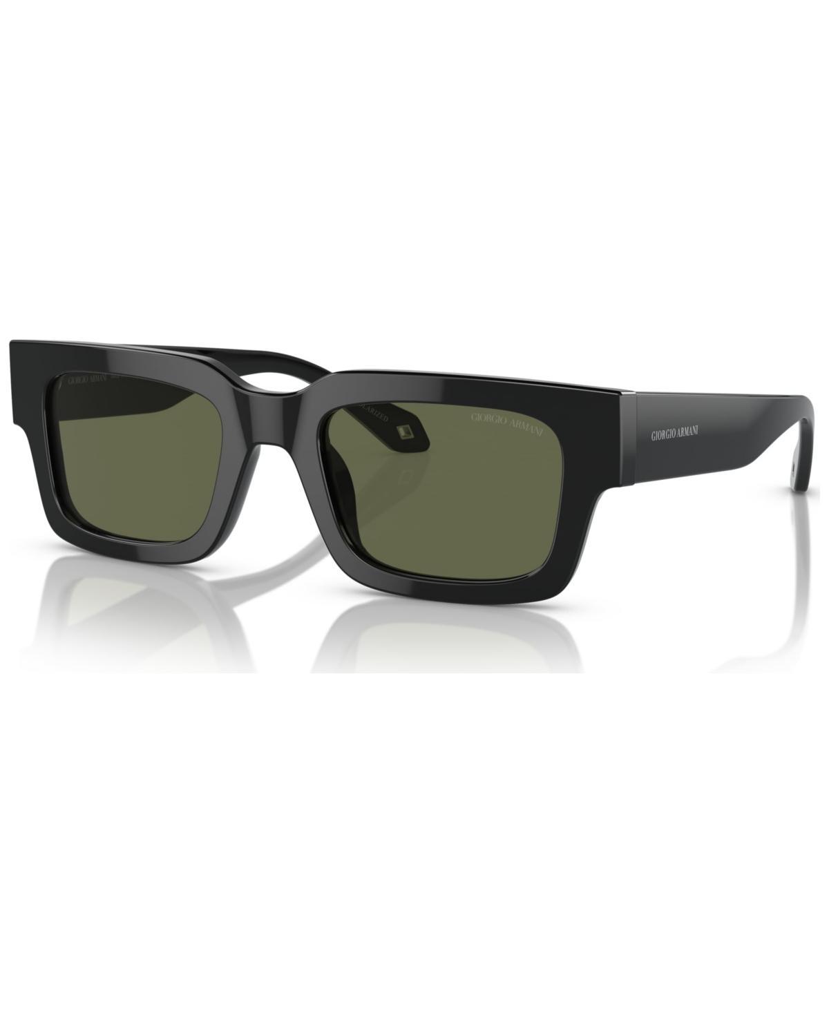 Armani Exchange 52mm Rectangular Sunglasses Product Image